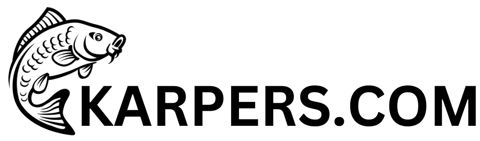 Logo Karpers.com. De website voor de hengelsport liefhebber